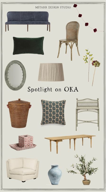 Spotlight on OKA…from simple stems to beautiful couches, there’s so much to love at OKA US!

#patternedpillow #lampshade #stems #extendingdiningtable 

#LTKHoliday #LTKhome #LTKsalealert