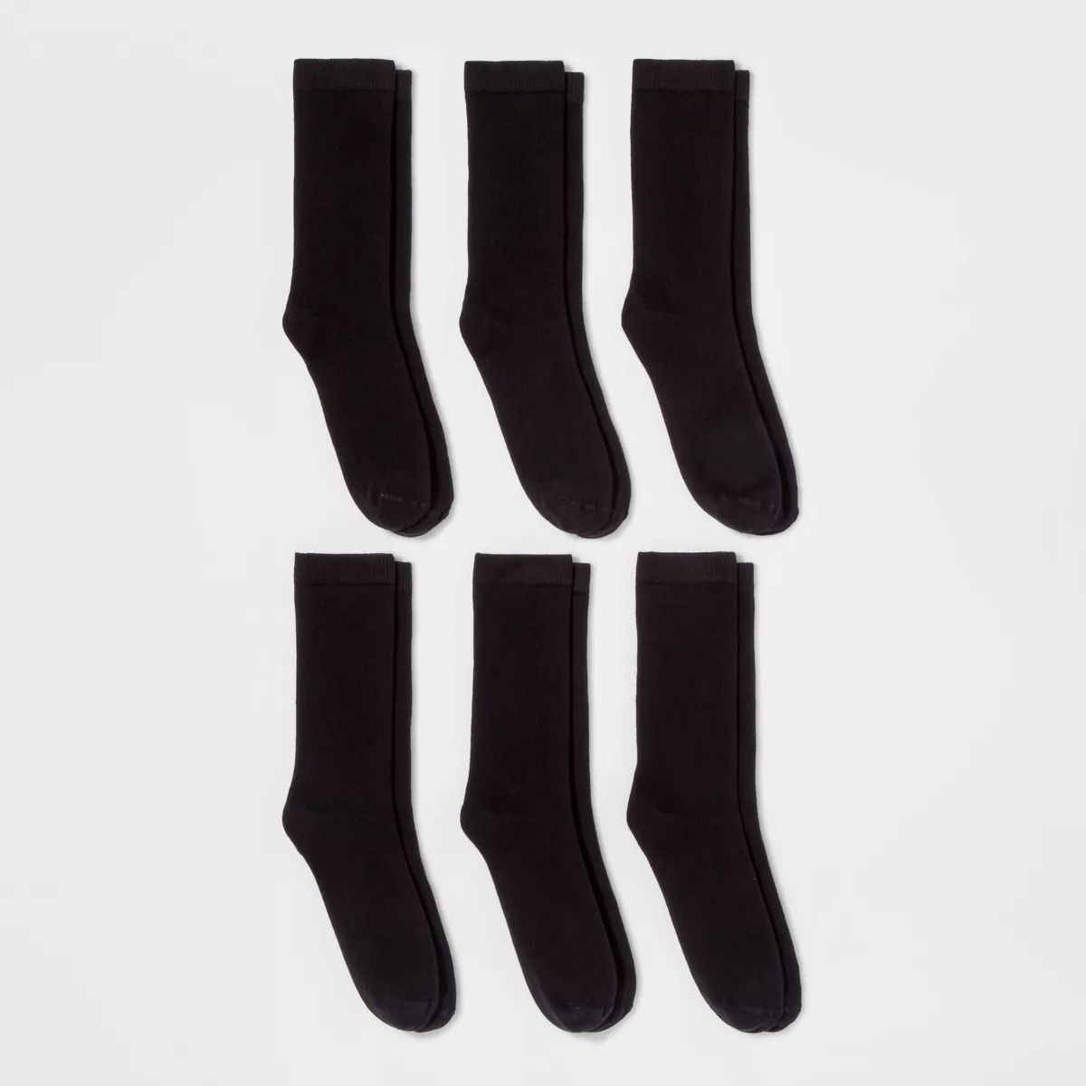Women's 6pk Crew Socks - A New Day™ 4-10 | Target