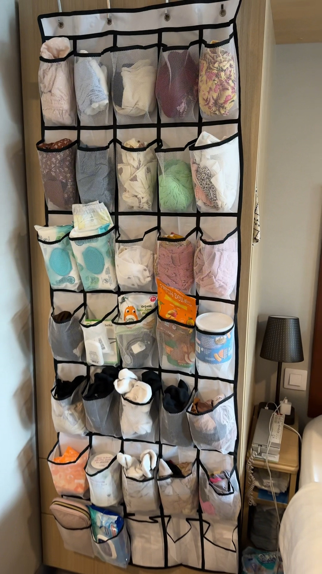 This thing was a lifesaver on the cruise because with a family of 6 you have limited space in the small room