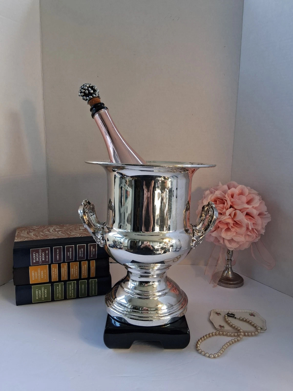 Vintage MCM 1960's Silverplated Champagne/Ice Bucket; "Pilgrim Silverplate Co." | eBay | eBay US