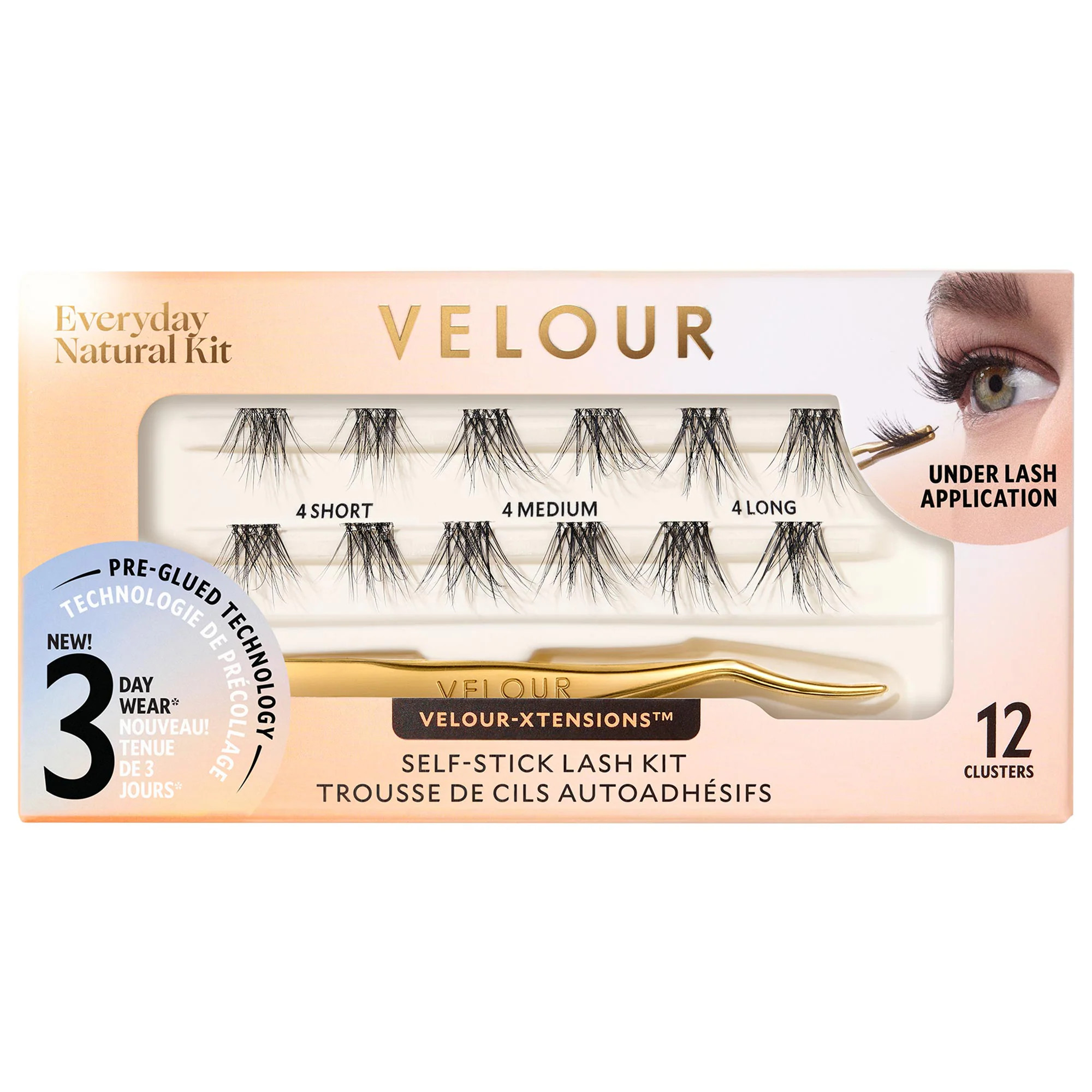 Velour Lashes Velour-Xtensions Self-Stick Lash Kit | Sephora (US)