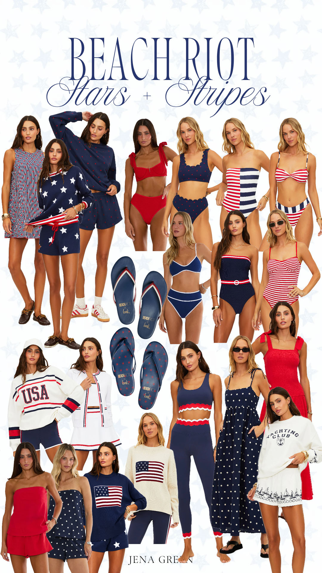 Beach Riot New Arrivals | Beach Riot Stars & Stripes Collection | Beach Riot Red White & Blue Collection 

 #LTKootd #LTKSeasonal #LTKSwim