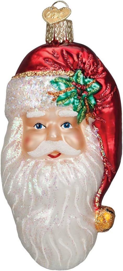 Amazon.com: Old World Christmas Ornaments Nostalgic Santa Glass Blown Ornaments for Christmas Tre... | Amazon (US)