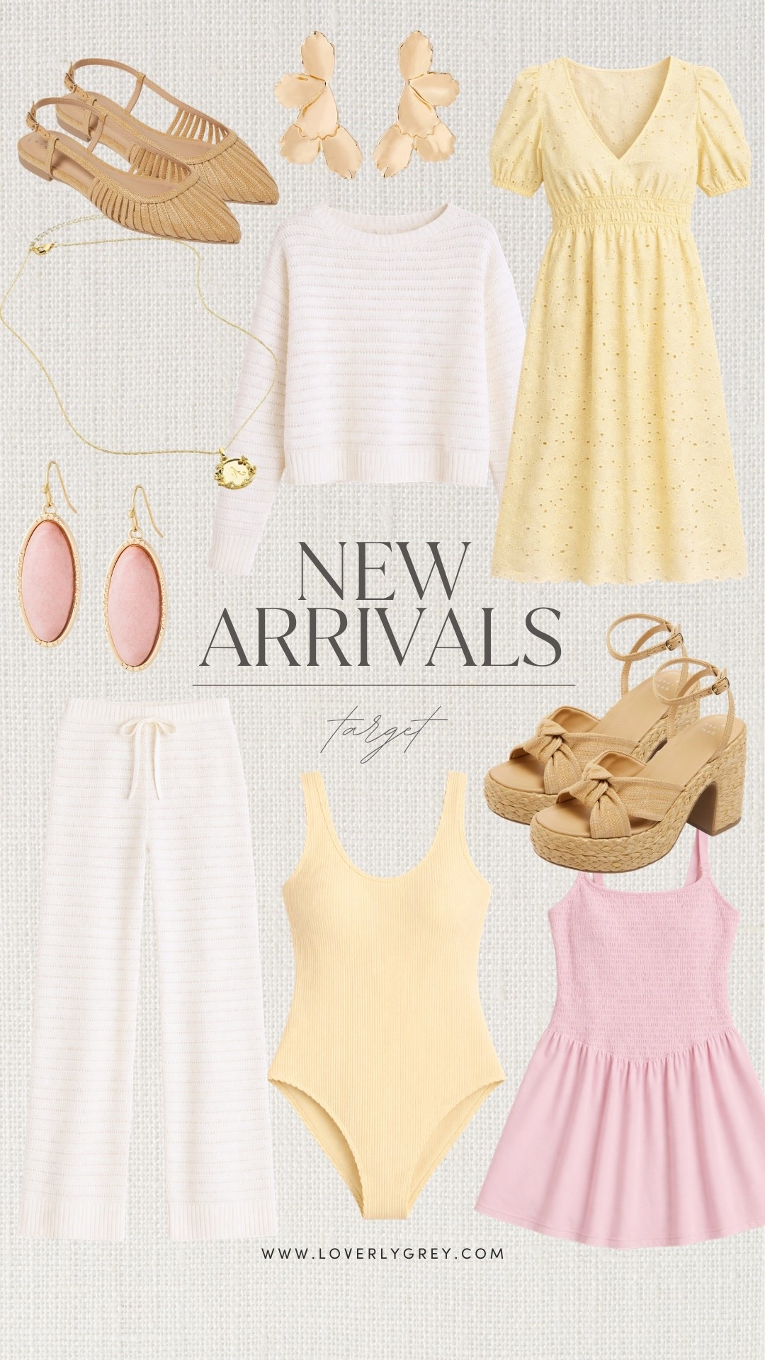 How cute are these new arrivals from Target?! Some of them are even on sale today!

Loverly Grey, new arrivals, Target find, Target fashion, spring fashion, spring outfit ideas 

#LTKootd #LTKSeasonal #LTKSwim