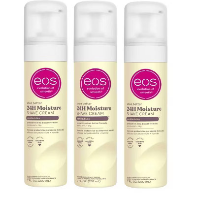 eos Shea Better Shave Cream - Vanilla Bliss - 7 fl oz/3pk | Target