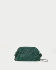 Doris Emerald Diamanté Mini Pouch | Loeffler Randall