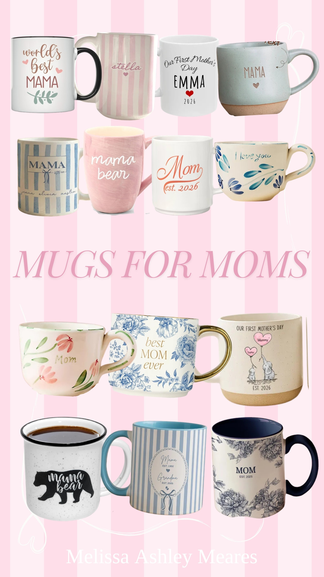 Mother’s Day Mugs She’ll Love 💐

Sometimes the best gifts are the ones you use the most ☕️💐

These coffee mugs are cute, cozy, and perfect for slow mornings — the kind of gift that feels thoughtful but is still super practical.

Whether you’re shopping for your mom, a friend, or yourself (no judgment 👀), these are all great picks. 

 #LTKHome #LTKGiftGuide #MothersDay #GiftIdeas #CoffeeLover #CozyHome #KitchenFinds #DailyUse #LTKFinds #MomLife #SimpleGifts #LTKMothersDay #LTKSeasonal #LTKSaleAlert