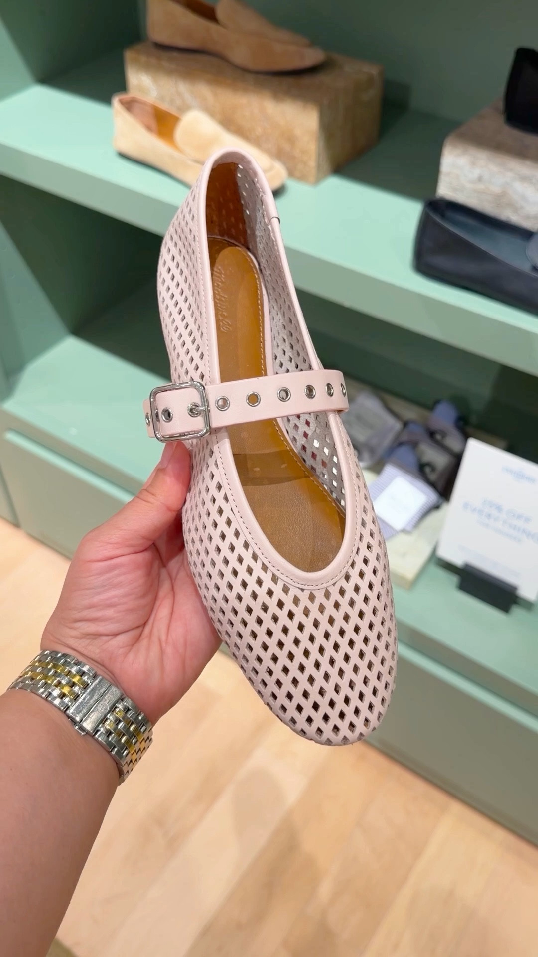 Madewell Sale! 25% off select bags and accessories including these cute shoes with code SUNNY.

Aren’t these pink perforated leather Mary Jane flats from Madewell so cute?! These shoes have been a best seller for several months and this new color and perforated version is absolutely gorgeous and perfect for spring! Great for spring outfits, workwear, travel outfits and everyday casual outfits.

#LTKTravel #LTKSaleAlert #LTKxMadewell
