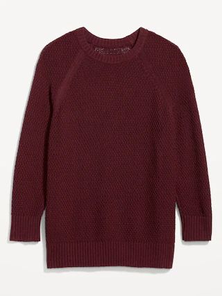 Textured Pullover Tunic Sweater for Women | Old Navy (US)