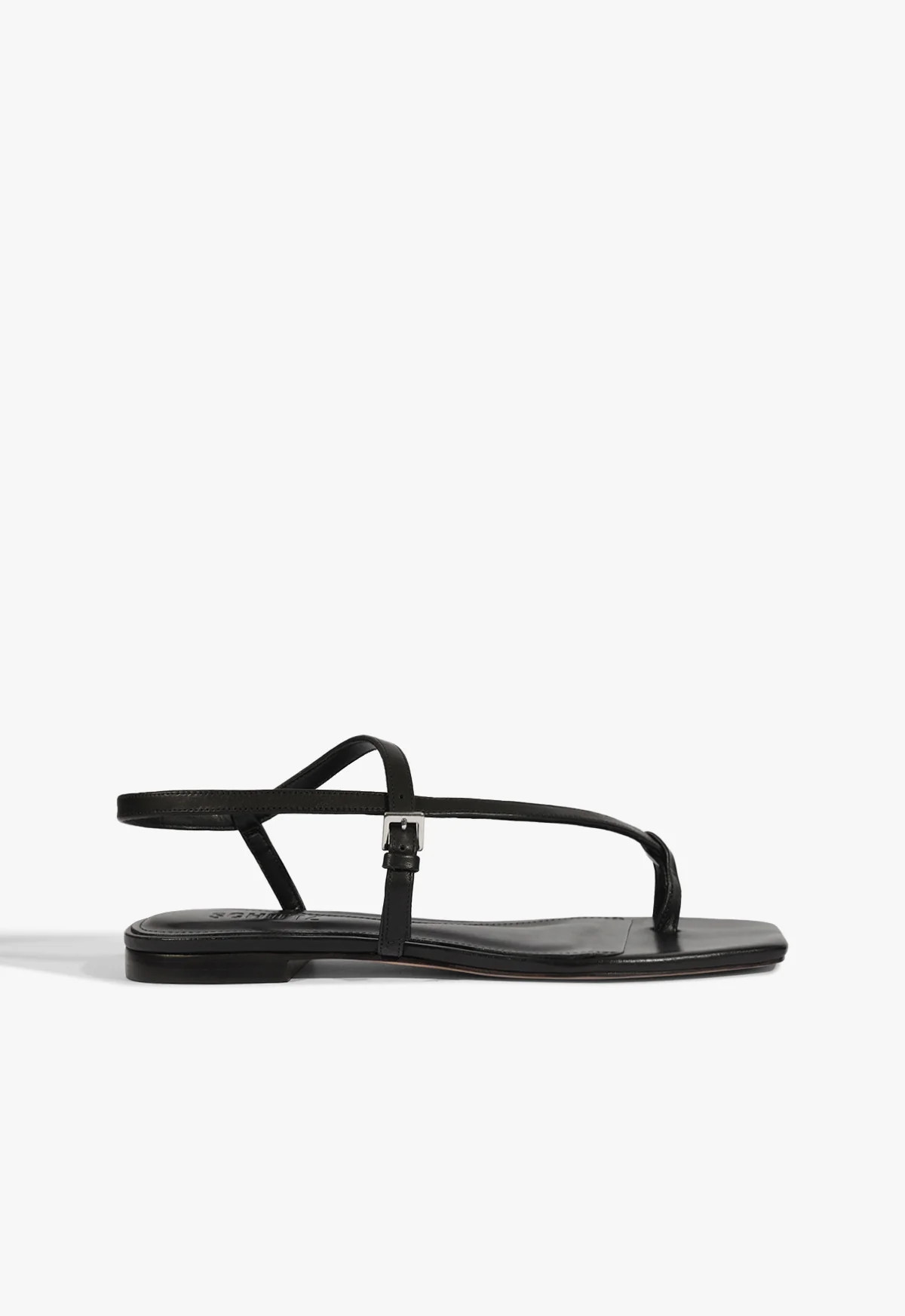 Lisa Black Flat Sandal | Schutz (US)
