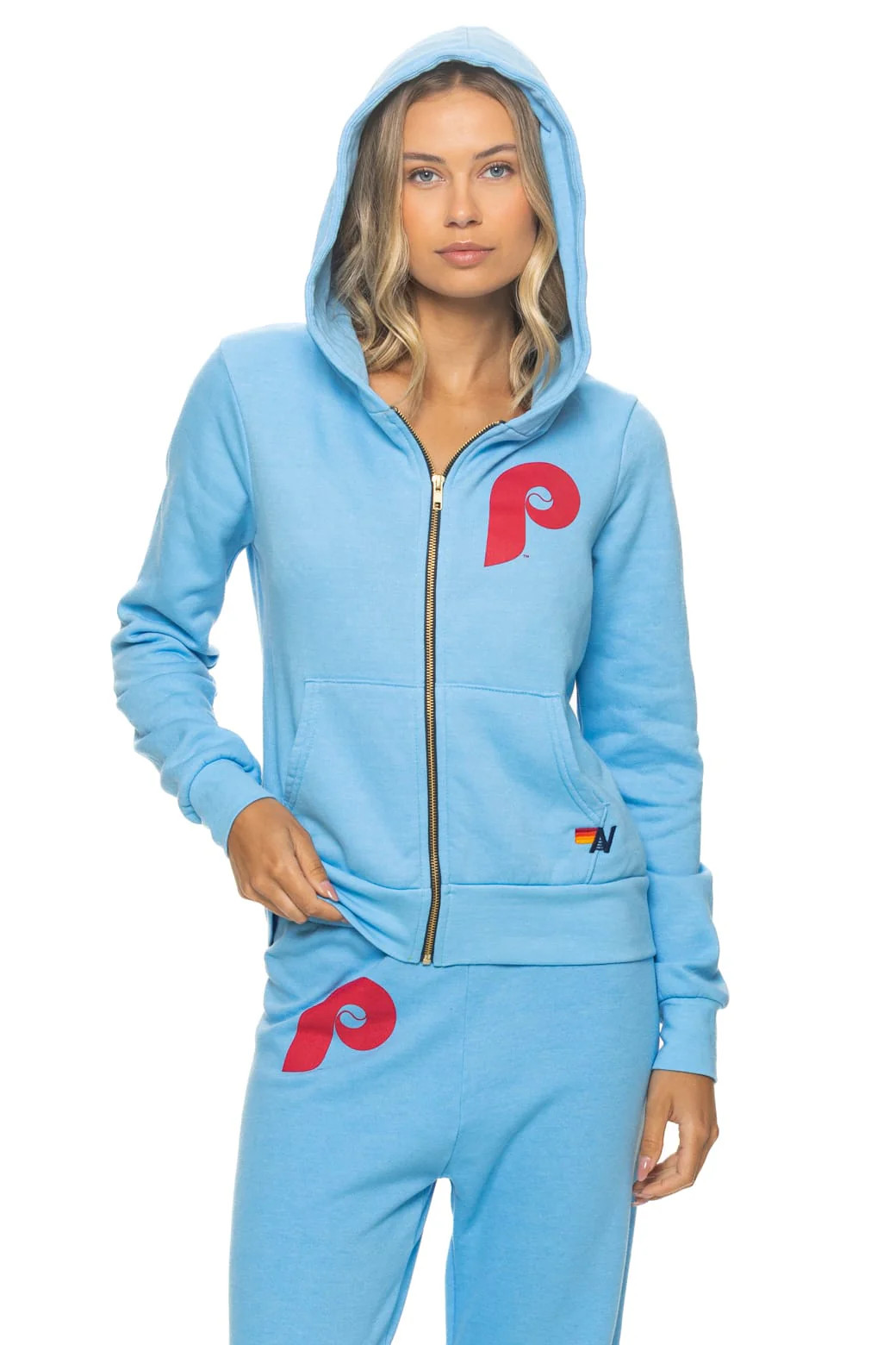 PHILADELPHIA PHILLIES 2026 ZIP HOODIE - SKY | Aviator Nation