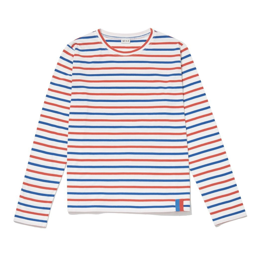 The Modern Long - White/True Blue/Poppy | KULE (US)