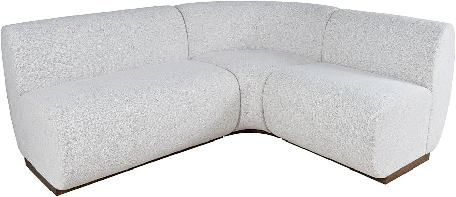 Jofran Milano Modern Banquette Upholstered Bench with Performance Fabric, Upholstered Dining Chai... | Amazon (US)
