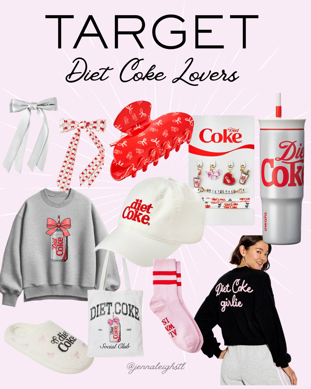 Target has all the cutest Diet Coke accessories right now. So fun for gifting or for treating yourself! 

 #LTKGiftGuide #LTKdayinmylife #LTKMidsize