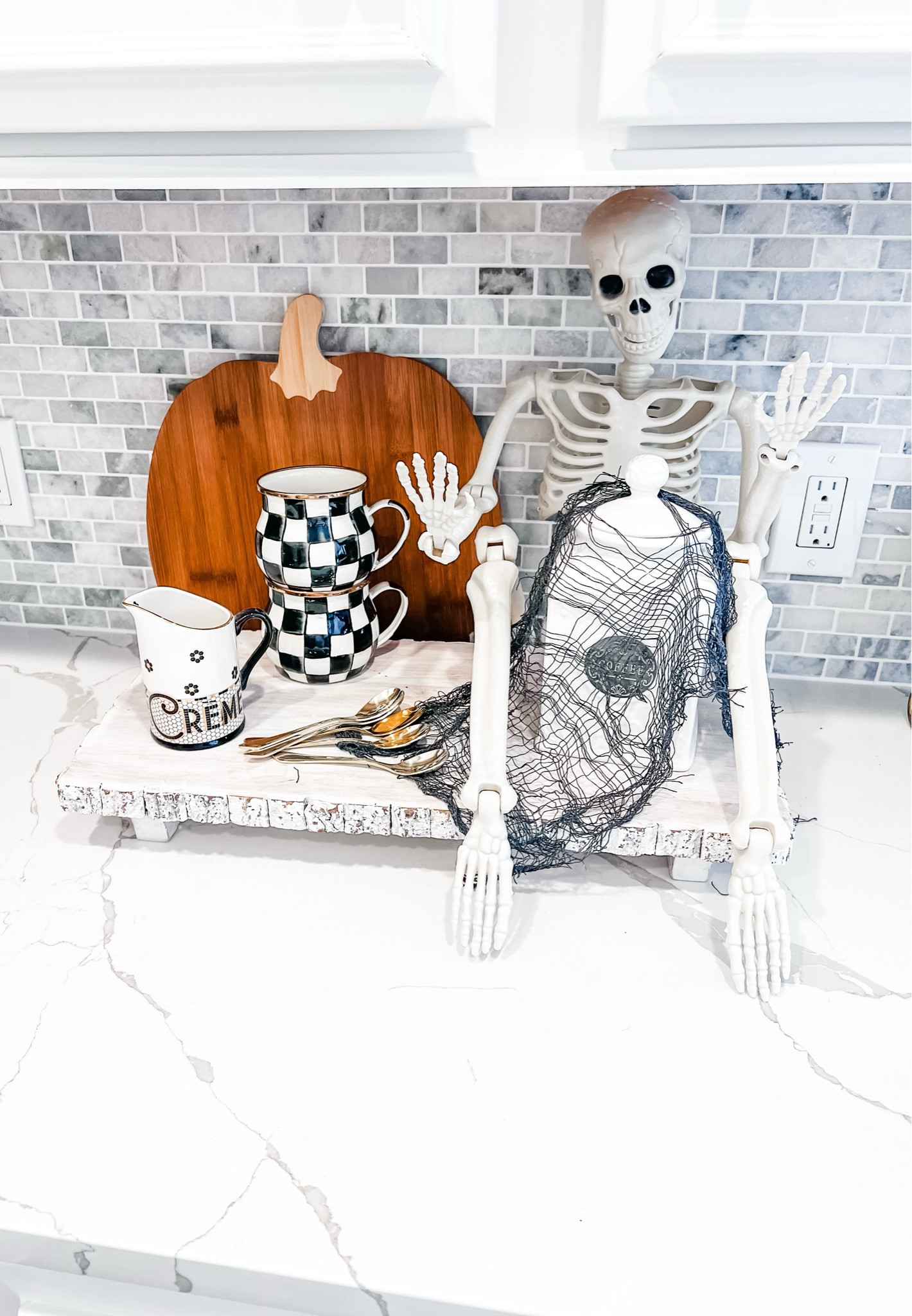 Brewing up something scary! 👻
Halloween decor 
Halloween home
Spooky home decor 
Halloween coffee bar 

#LTKHome #LTKSaleAlert #LTKHalloween