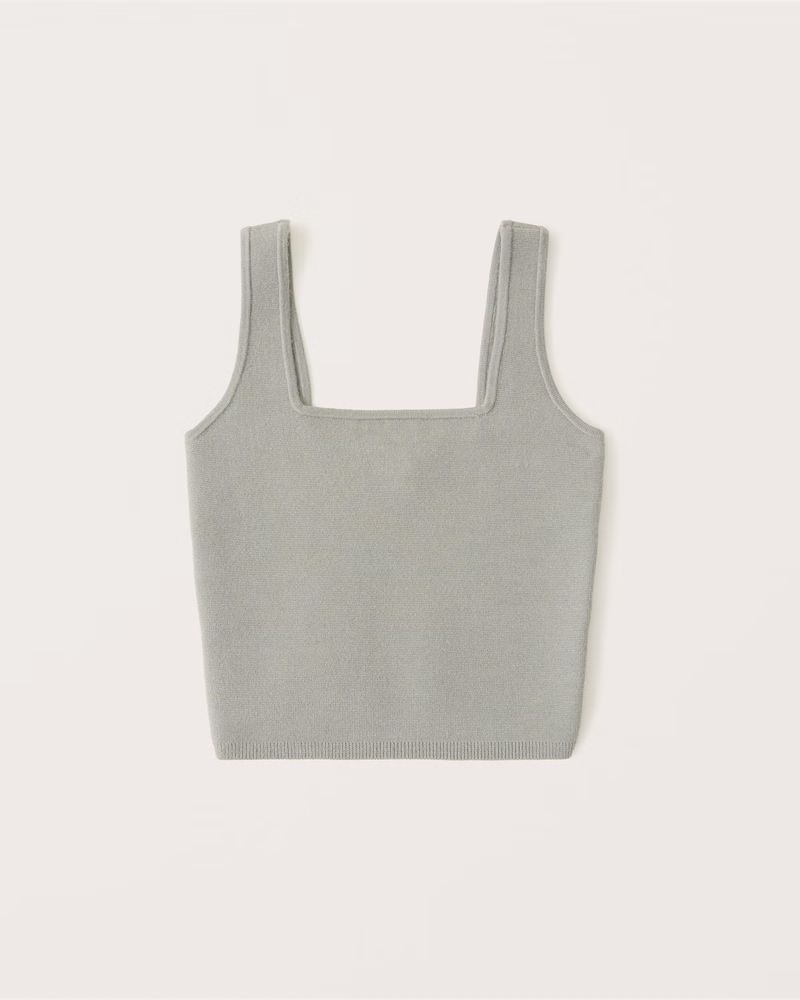 Women's LuxeLoft Squareneck Tank | Women's Fall Outfitting | Abercrombie.com | Abercrombie & Fitch (US)