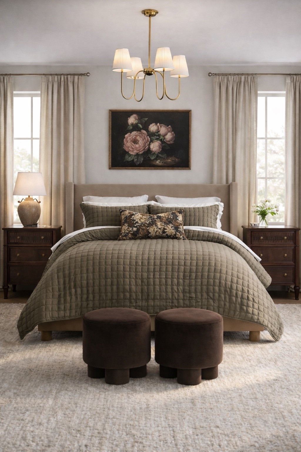 Just purchased this bedding 🤩 I got the two colors— the prices is seriously unmatched- they look like PB 😮‍💨

#LTKHome