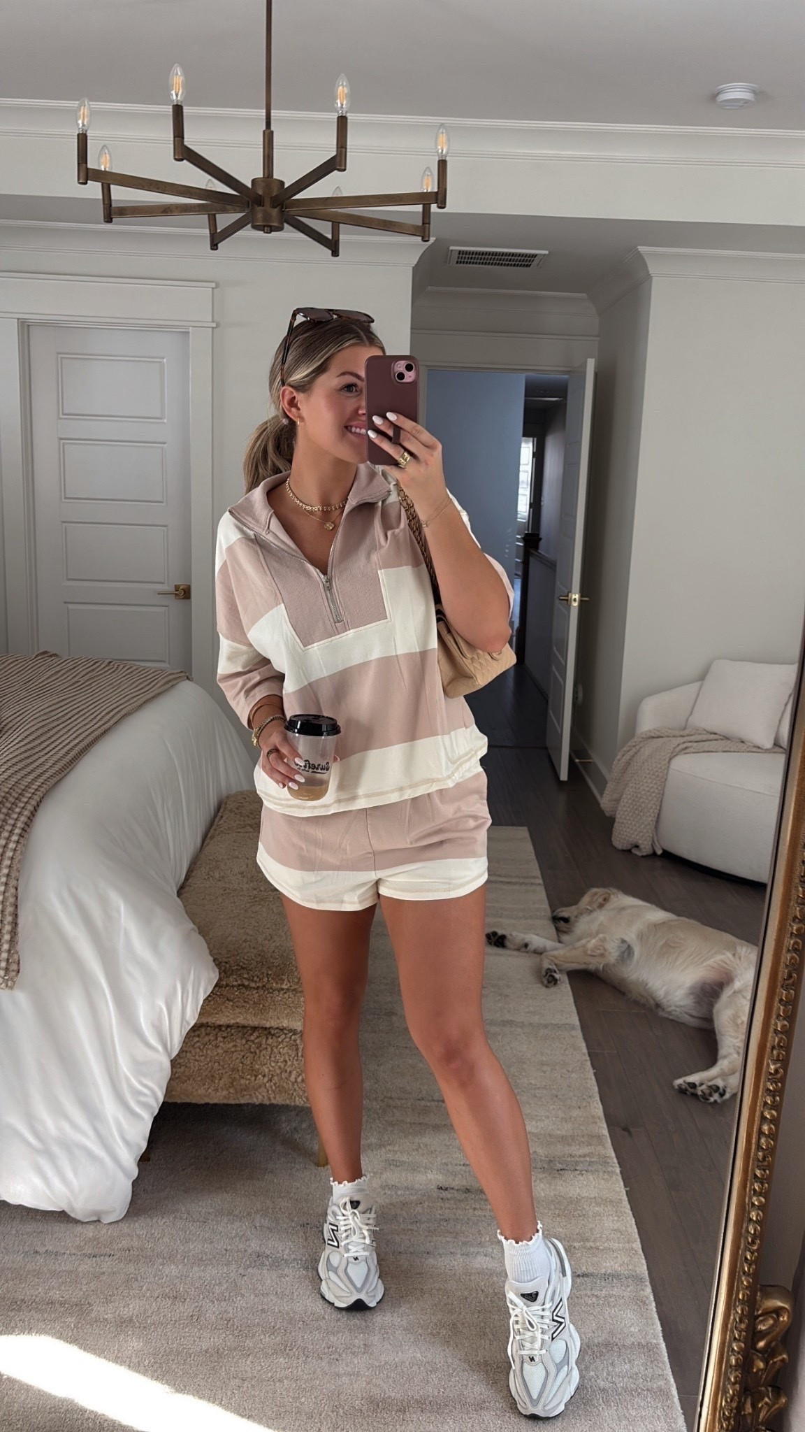 A comfy but cute Amazon set! I am wearing a medium - it’s true to size 🤍 





Quarter zip, stripe, new balance, matching set, casual, on the go, running errands, active, seasonal, Ootd, sidneymarieduke

#LTKootd #LTKActive #LTKSeasonal