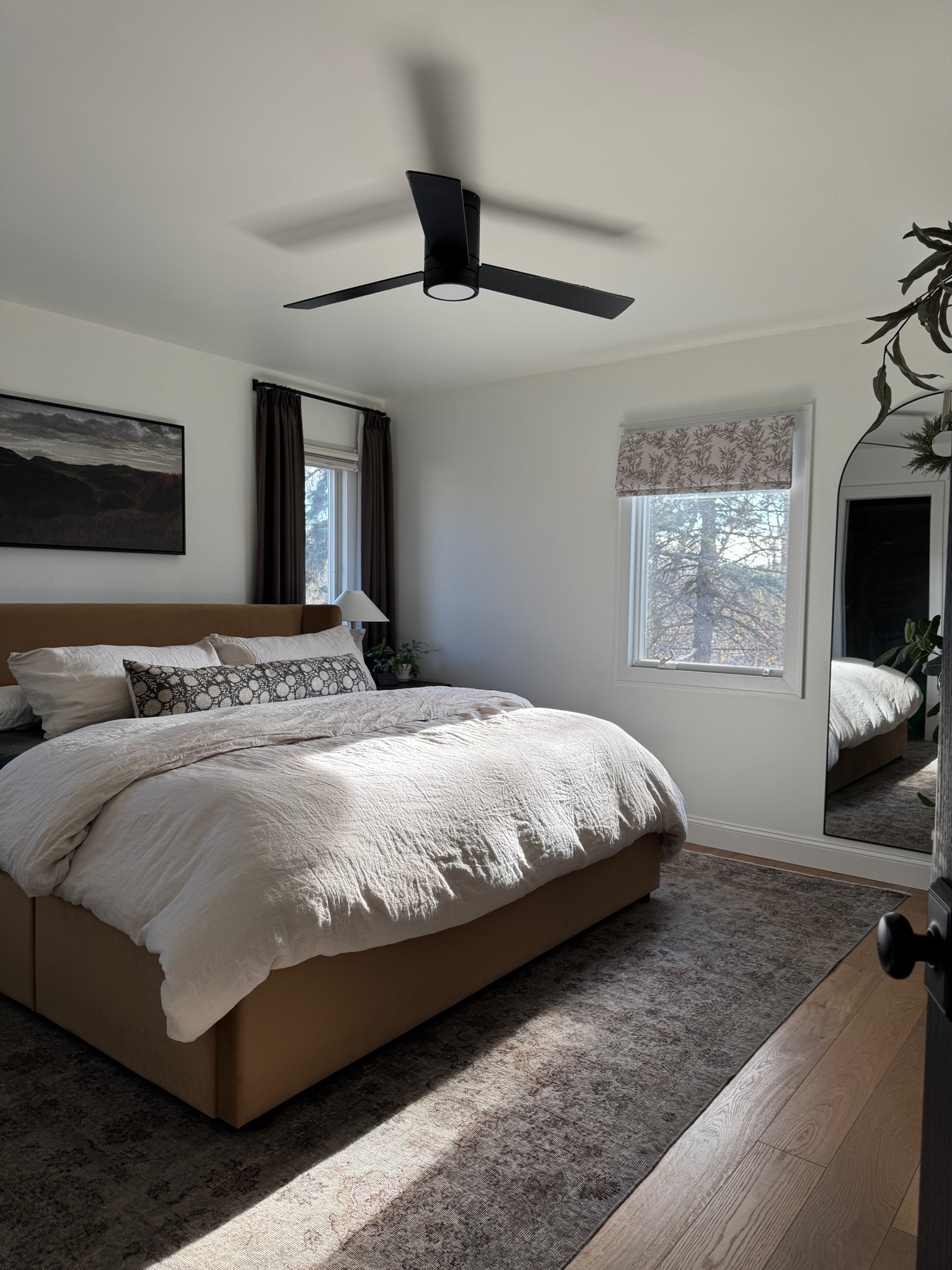 Loving the natural light in our bedroom on a cold winter day! 

#LTKSeasonal #LTKHome