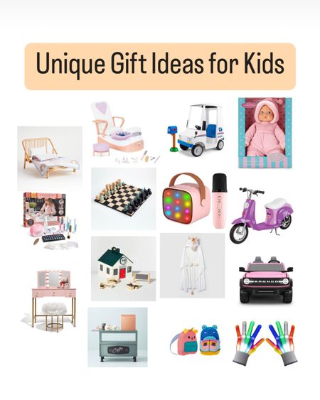 Unique toys and gift ideas for kids 

#LTKkids #LTKGiftGuide #LTKCyberweek