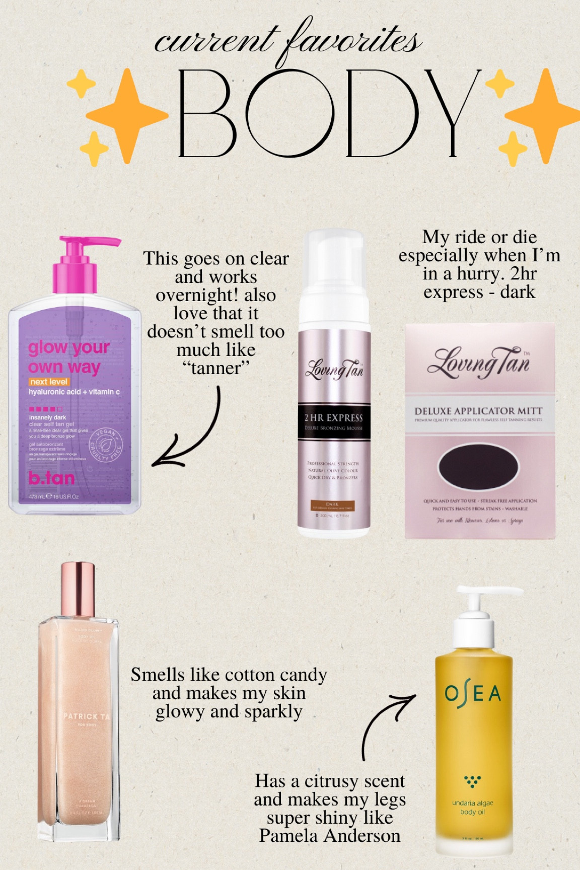 My Tanner favorites and the best products for glowing skin! 

#LTKstyletip #LTKfindsunder50 #LTKMostLoved