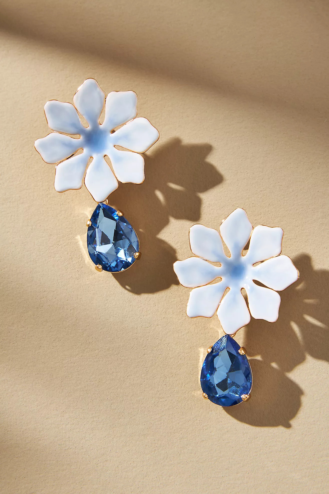 Floral Teardrop Earrings | Anthropologie (US)