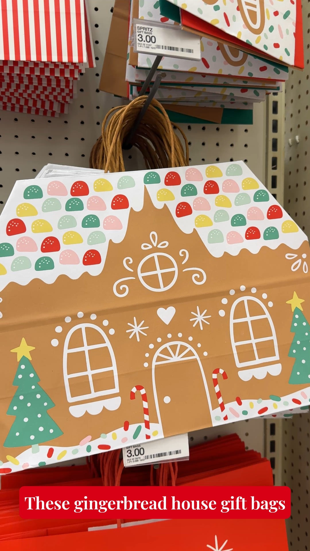 Absolutely loving these gingerbread gift bags for Christmas.

#ChristmasDecor #ChristmasGiftBags #ChristmasWrapping #TargetFINDS #TargetStyle

#LTKFindsUnder50 #LTKGiftGuide #LTKHome