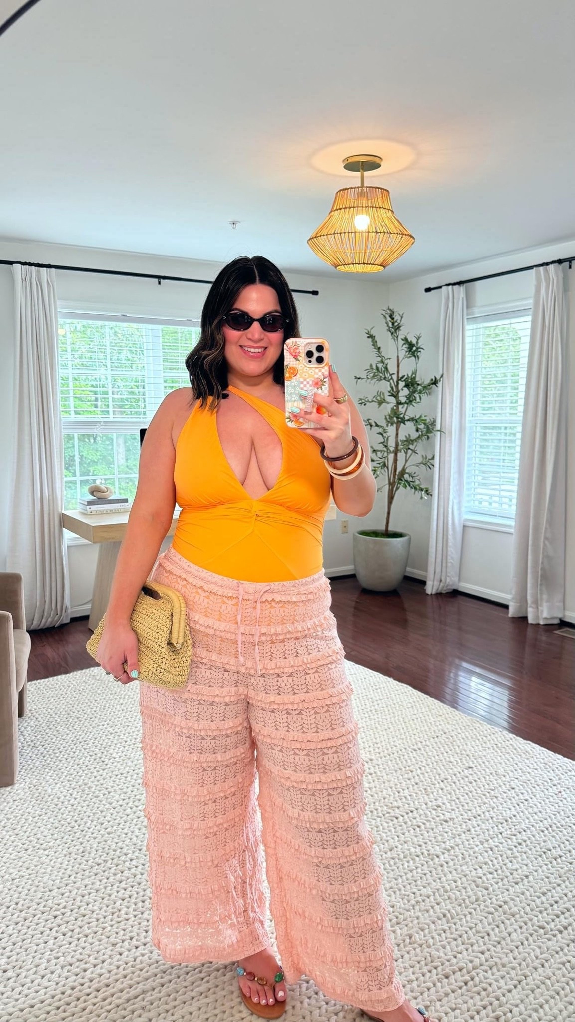 What I wear to the pool! 

Swimsuit + pants: xl

#LTKMidsize #LTKSwim #LTKTall