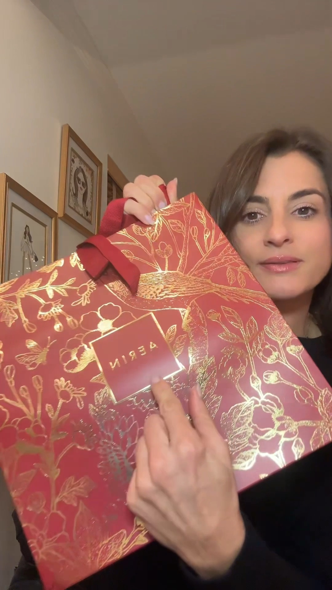 What a lovely surprise gift from Aerin beauty perfume set 