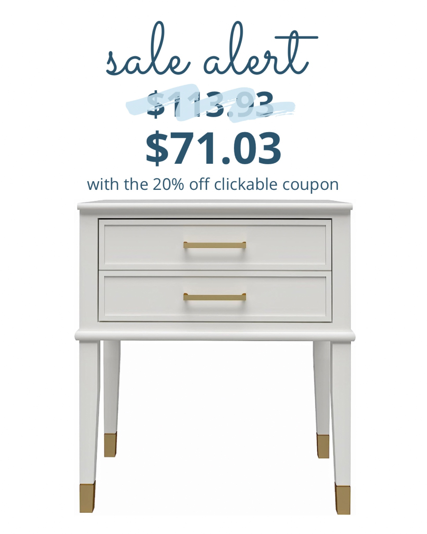 End table, Amazon find

#LTKunder100 #LTKsalealert #LTKhome