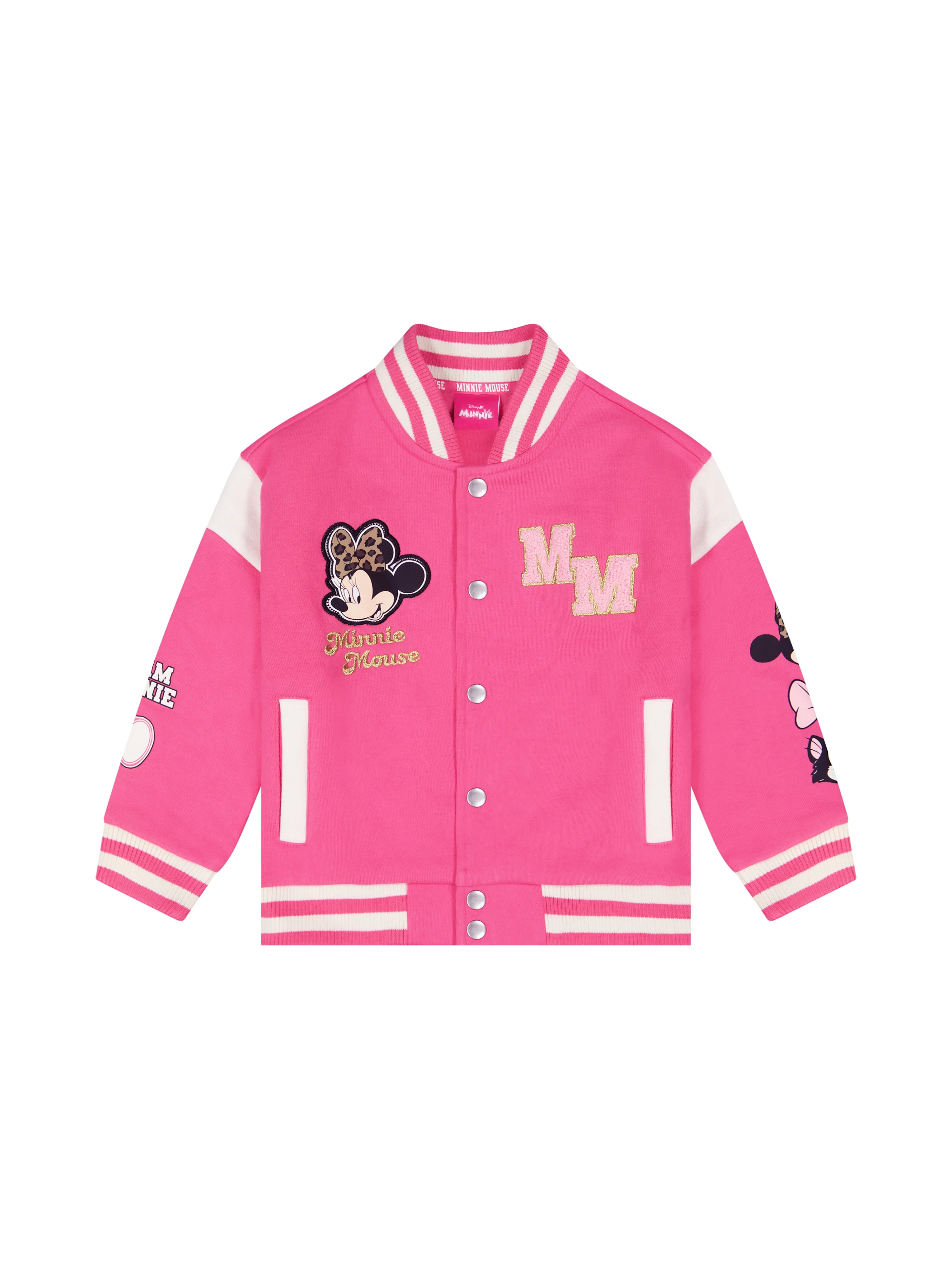Minnie Mouse Toddler Girl Bomber Jacket, Sizes 12M-5T | Walmart (US)