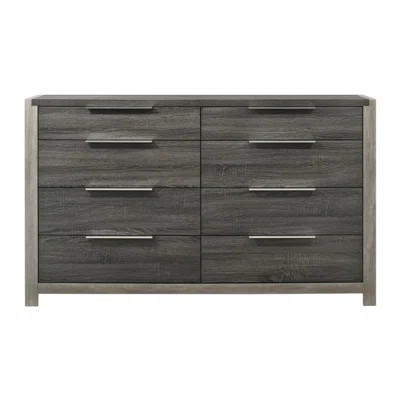 Modern Transitional 1pc Dresser with 8x Storage Drawers Wooden Bedroom Furniture | Wayfair North America