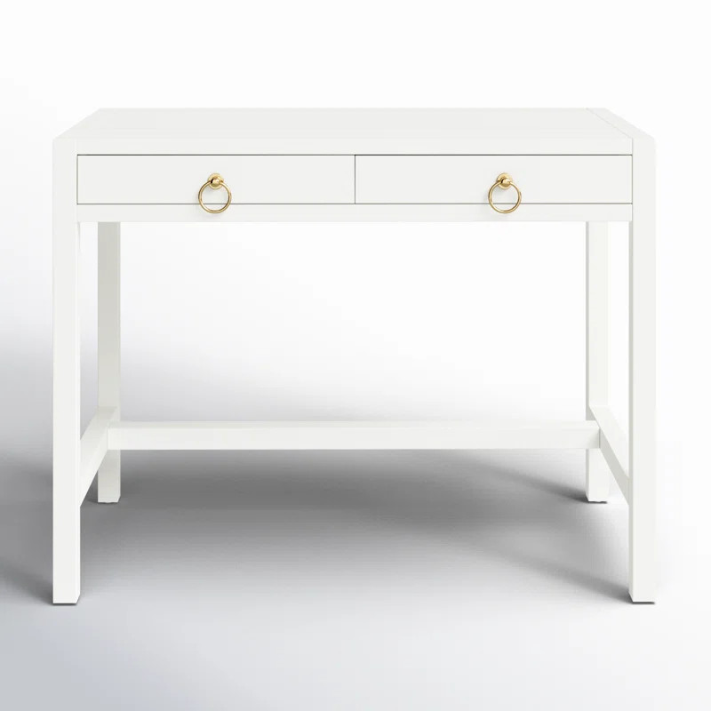 Elin Solid Wood Desk | Wayfair North America