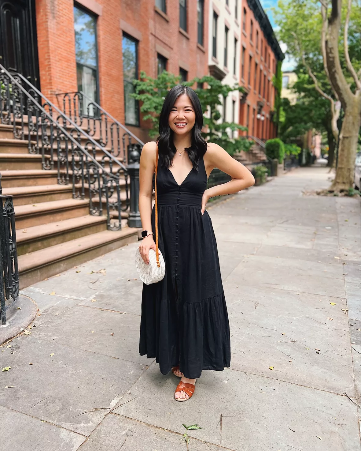 Button-Through Maxi Dress curated on LTK