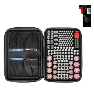 Battery Organizer Storage Box, Battery Case Bag with Tester BT-168, Waterproof Batteries Organizer Storage Case & Zipper | The Home Depot