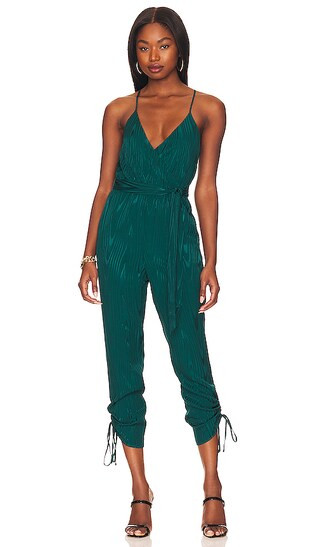 Tony Jumpsuit in Deep Teal | Revolve Clothing (Global)