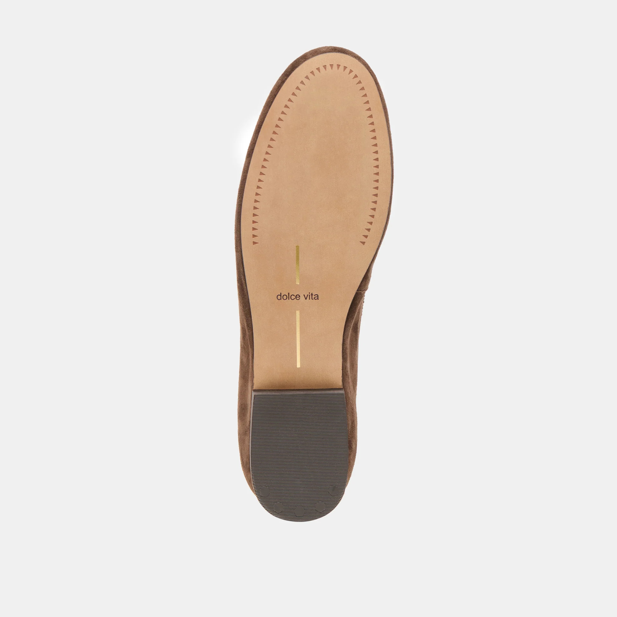 Ritla Ballet Flats Dk Brown Suede | DolceVita.com