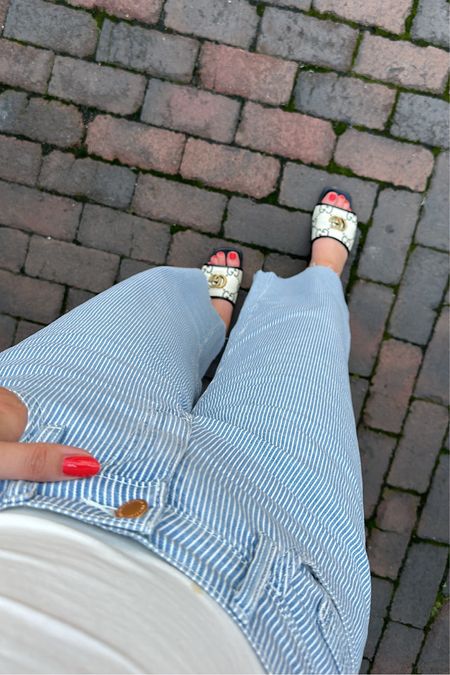 Casual Work Outfit | Summer Outfit 
Wore these Target jeans to work on a super hot day and loved them. 


#LTKunder50 #LTKunder100 #LTKFind