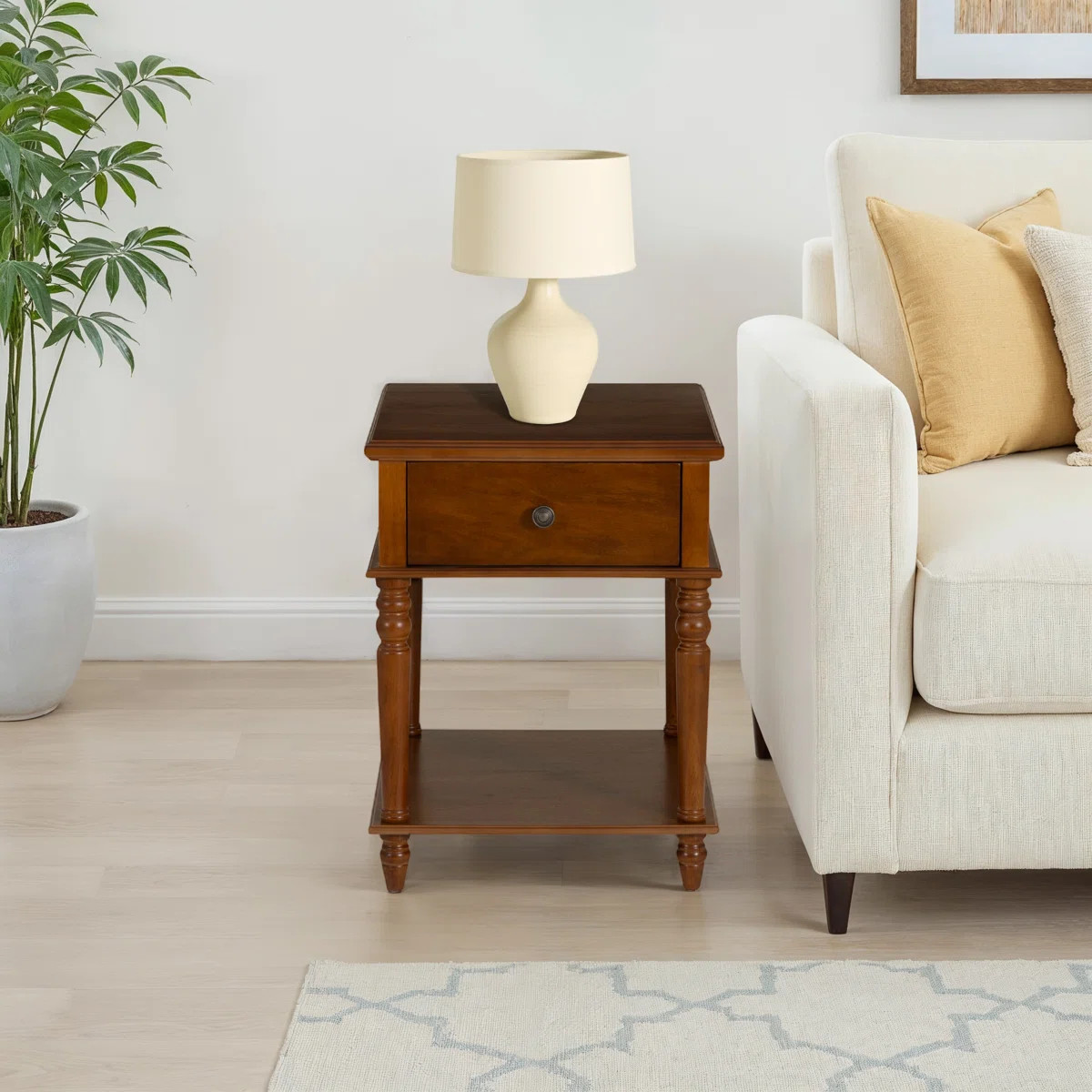 Birkley End Table with Storage | Wayfair North America