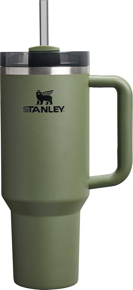 Stanley Quencher H2.0 Tumbler with Handle and Straw 40 oz | Flowstate 3-Position Lid | Cup Holder... | Amazon (US)