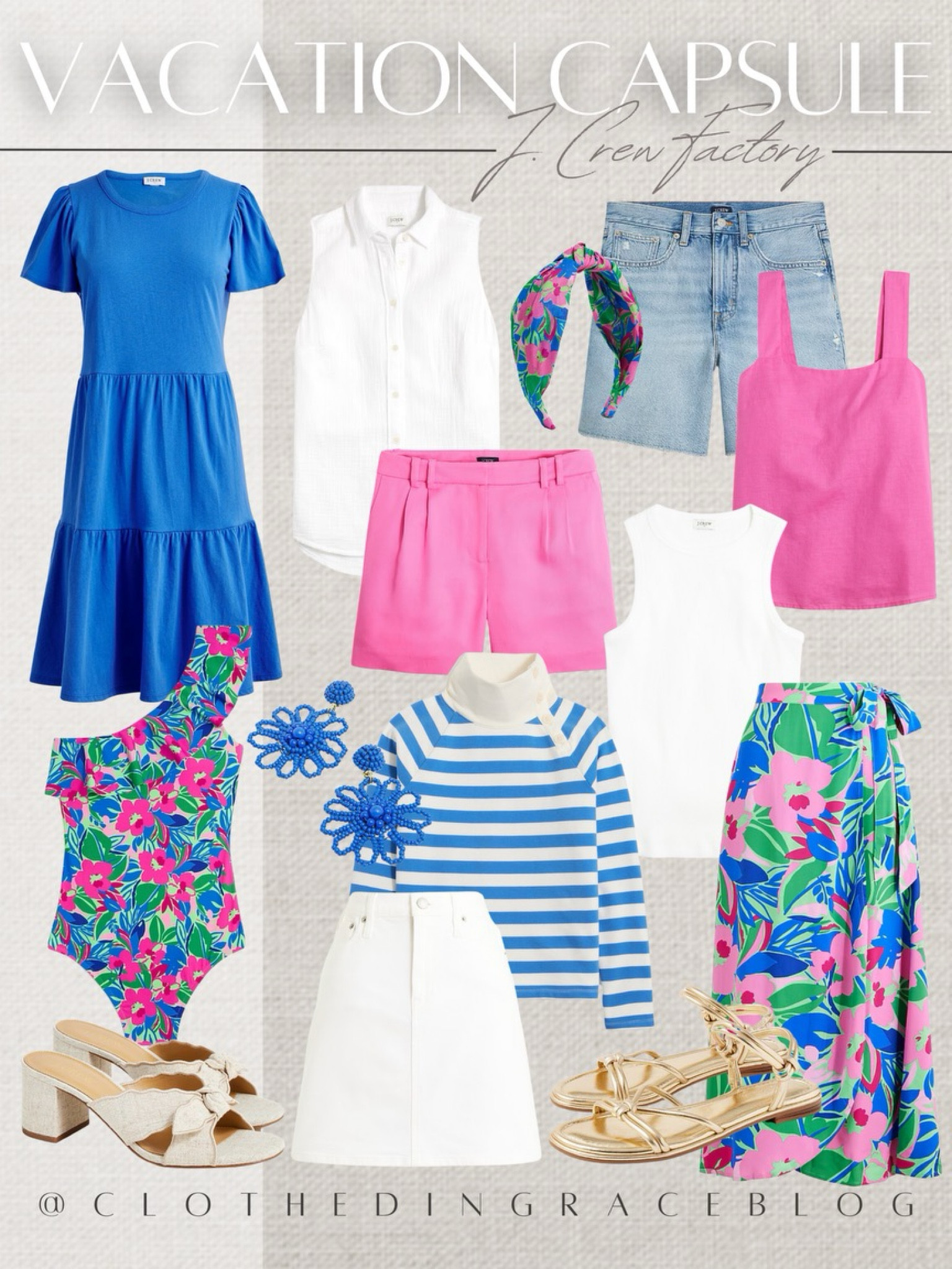 Vacation Capsule Wardrobe from J. Crew Factory 


#LTKSaleAlert #LTKTravel #LTKStyleTip