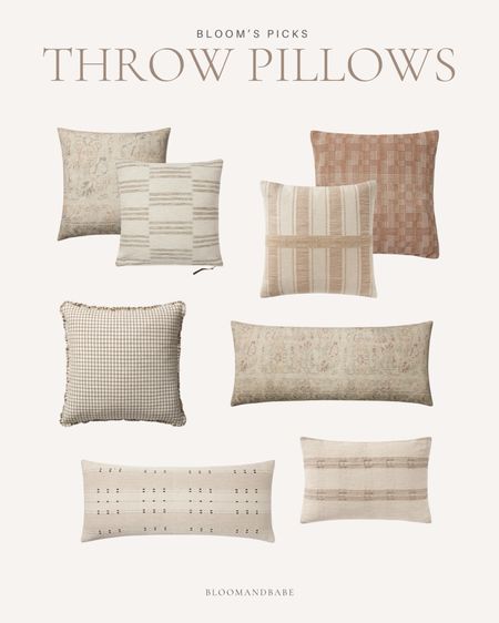 Neutral throw pillows from Wayfair 

Neutral home/organic decor/styling/home essentials/bedroom decor/living room decor/wayfair/favorite finds/home decor

#LTKU #LTKhome #LTKstyletip