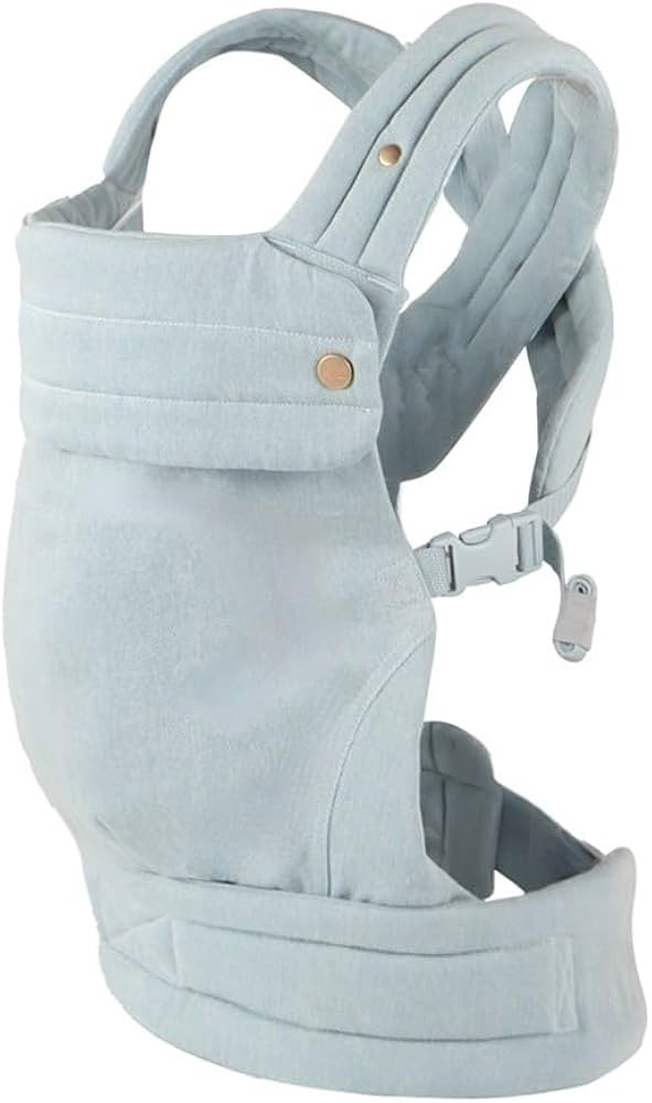 Cotton Baby Carrier for Newborns to Toddlers | Cozy Wrap with Lumbar Support | Soft Denim Fabric,... | Amazon (US)