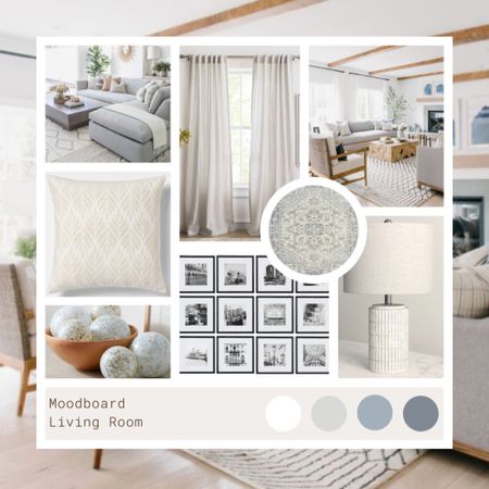 Free living room interior design! Light & airy, cool & calming 🌊

#LTKhome #LTKfamily