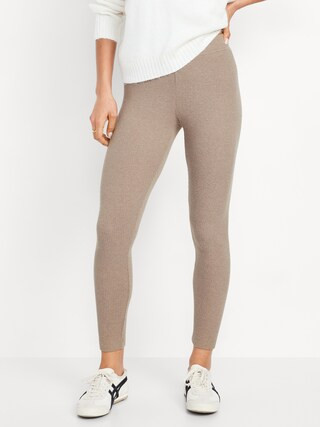 High-Waisted Brushed Leggings | Old Navy (US)
