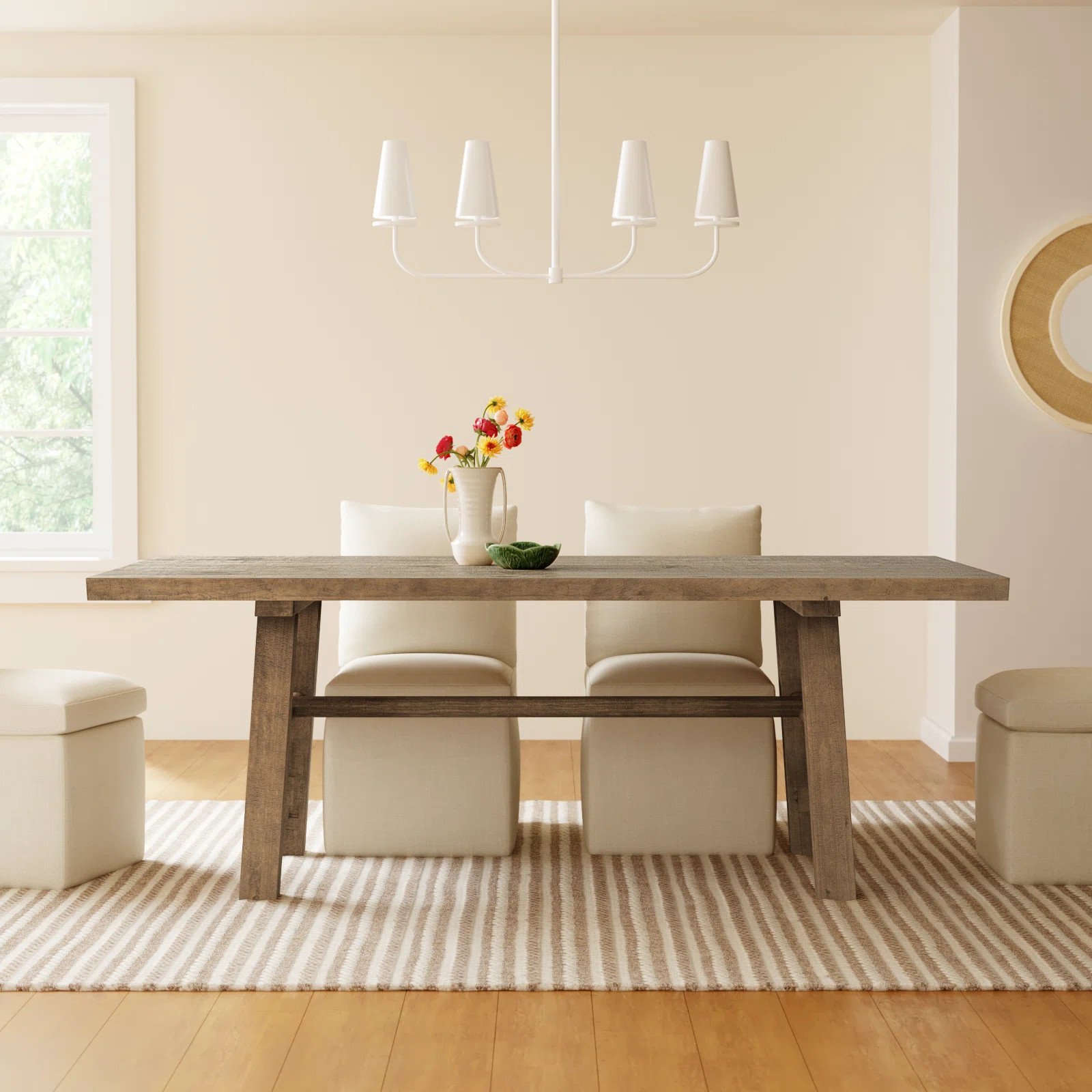 Reclaimed Wood Dining Table | Wayfair North America