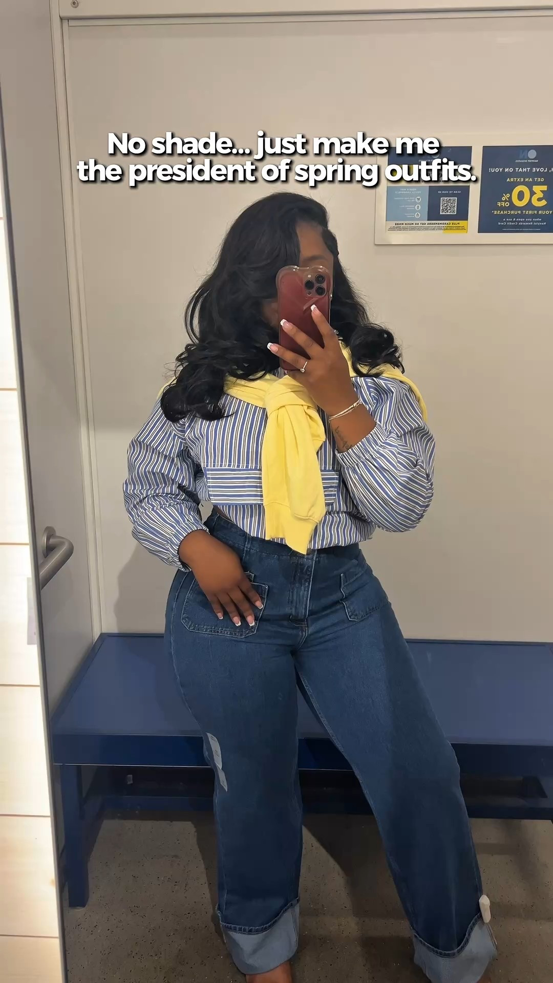 Old Navy never fails me 🔥
This fit is giving country club, golf course, brunch.
Size up in the jeans.

Petite-curvy girls — this one EATS.

Comment OLD NAVY for the links 🤍
#petitecurvy
#springoutfits
#oldnavystyle
#curvyfashion
#petitefashion
#springstyle
#everydayoutfits
#outfitinspo
