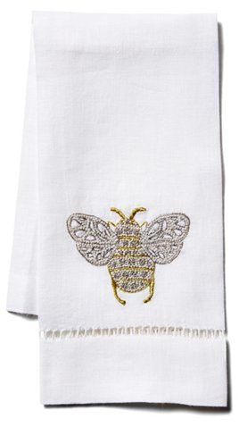 Bee Linen Guest Towel | One Kings Lane