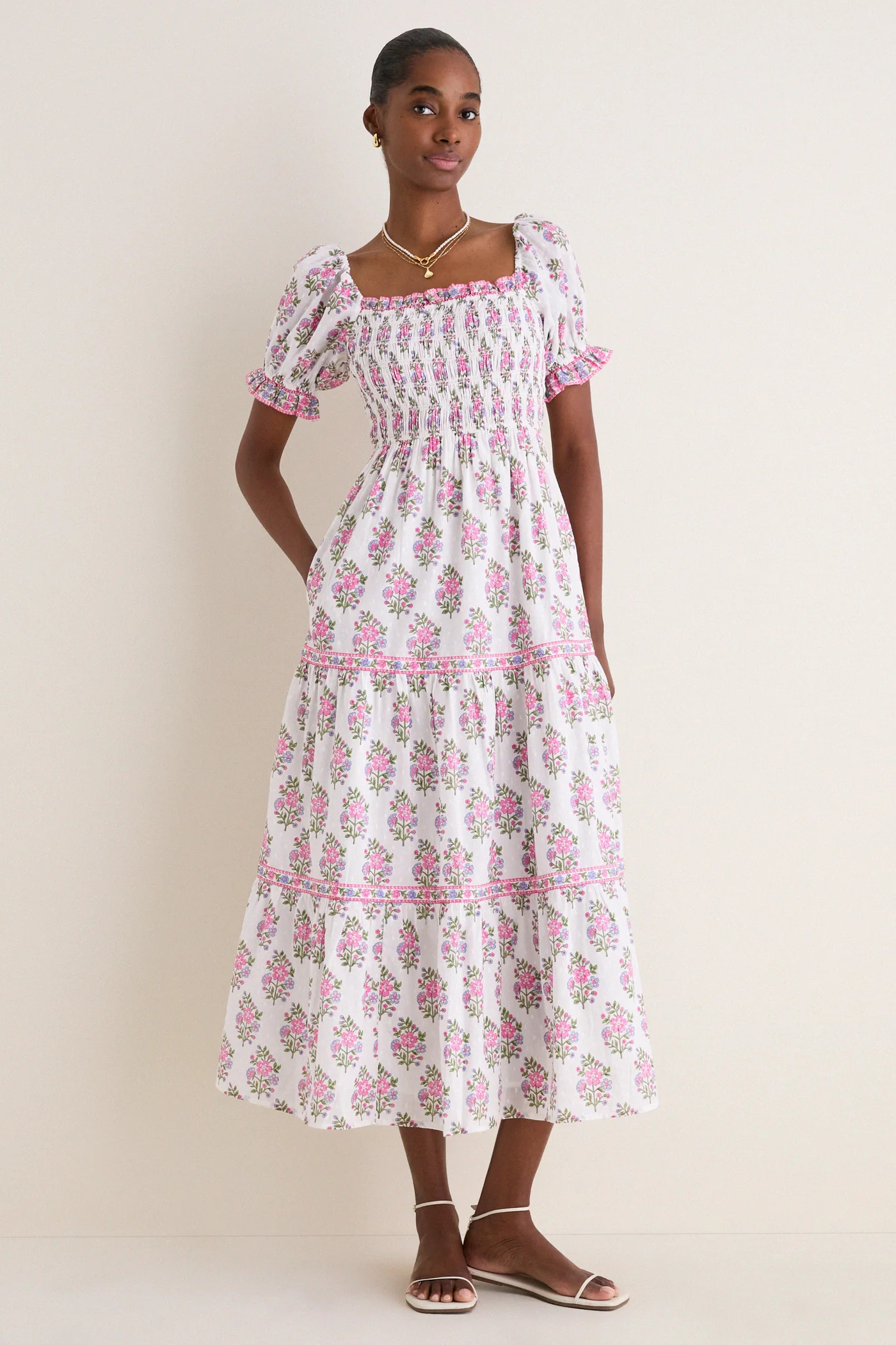 Schiffly Folk Posey Palermo Dress | Tuckernuck (US)