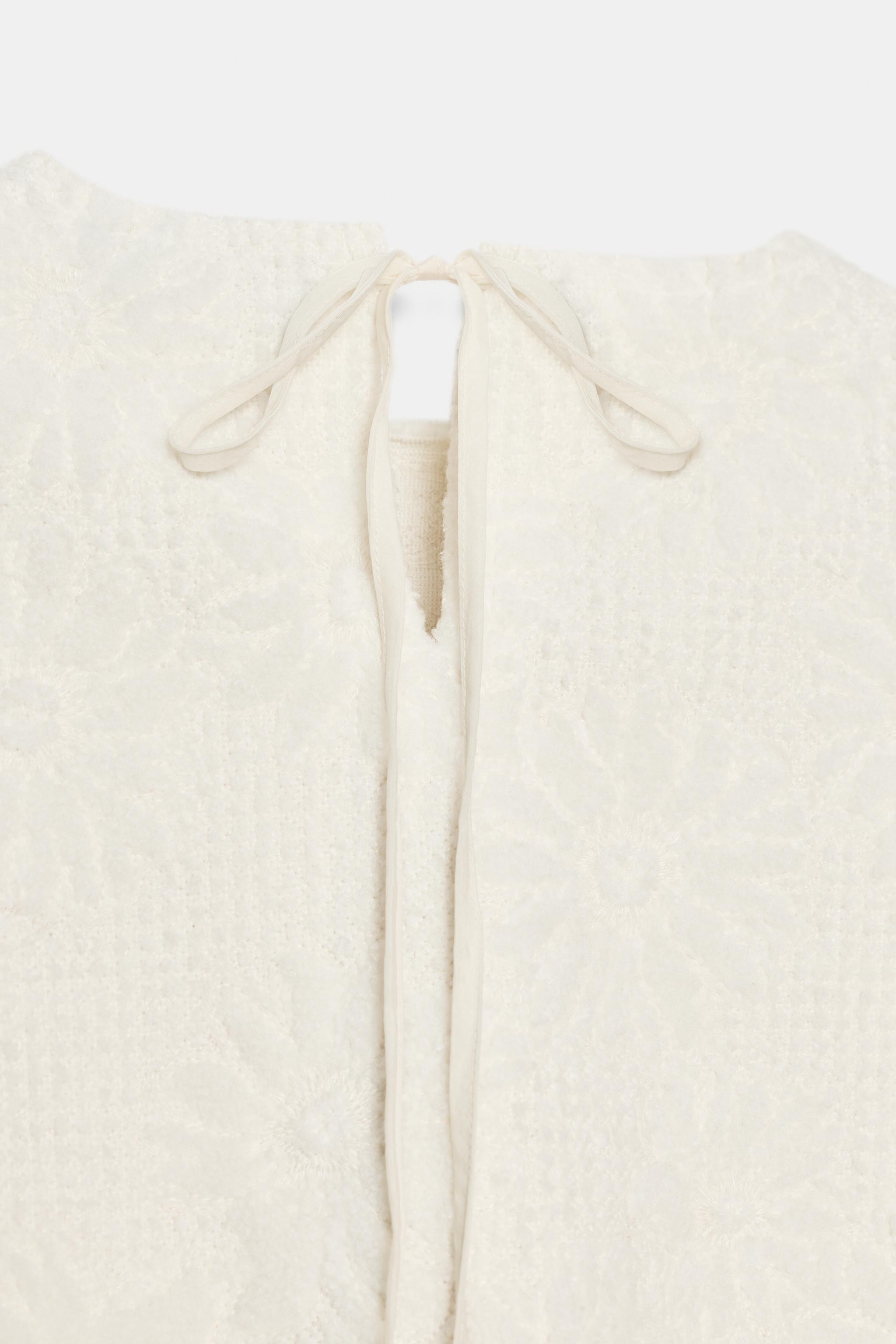 PUFF SLEEVE KNIT TOP | Zara UK